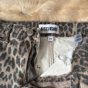 Disclosure Women's Leopard Print Jeans - Brown
